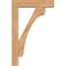 Ekena Millwork Legacy Block Smooth Bracket w/ Offset Brace, Western Red Cedar, 5 1/2"W x 22"D x 34"H BKT0604X22X34LEC05SWR - alternate 3